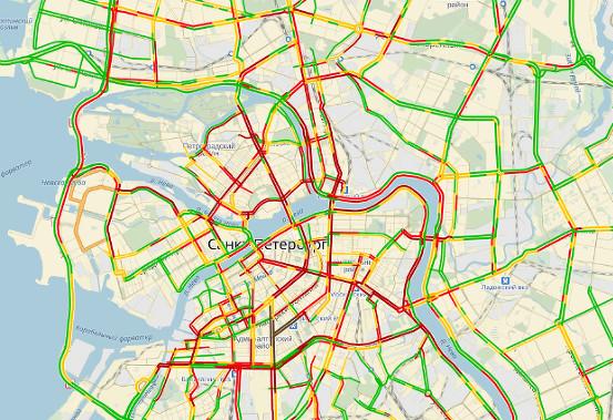 «Максим» помогает жителям Санкт-Петербурга выбраться из транспортного коллапса